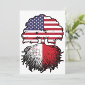 Malta Maltese American USA Kaart (Staand voorkant)