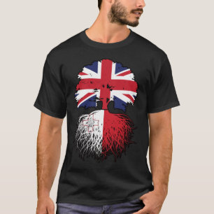 Malta Maltese UK Verenigd Koninkrijk T-shirt