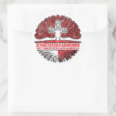 Malta Maltesisch Schweizer Schweiz Baum Wurzel Ronde Sticker (Tas)