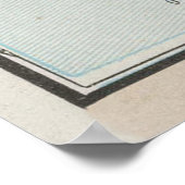  Malta Map (1901) Poster (Hoek)