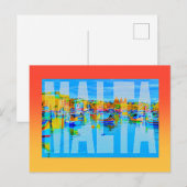 Malta Marsaxlokk Briefkaart (Voorkant / Achterkant)