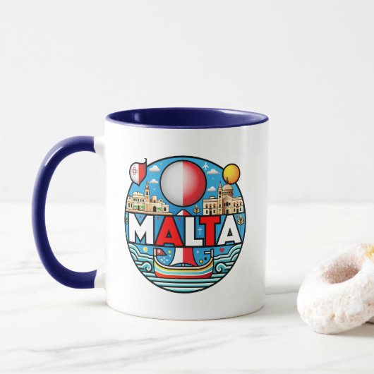 Malta Mediterranean Island Nation Mok (Met donut)