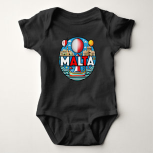 Malta Mediterranean Island Nation Romper