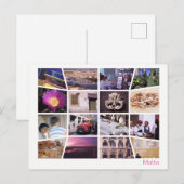 Malta met meerdere afbeeldingen briefkaart (Voorkant / Achterkant)