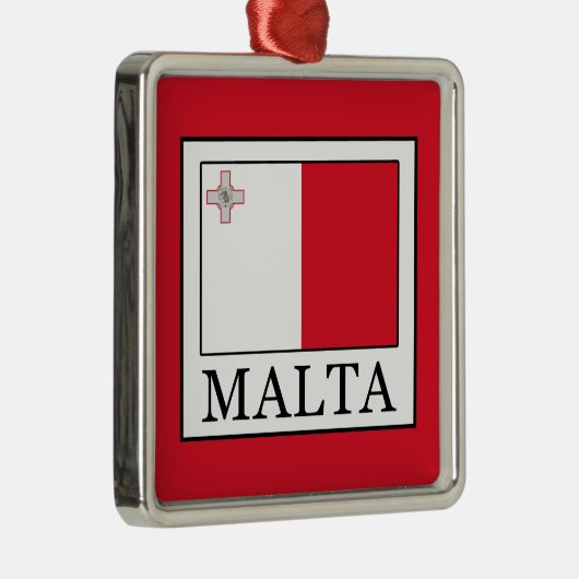 Malta Metalen Ornament (Rechts)