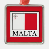Malta Metalen Ornament (Voorkant)
