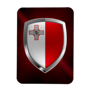 Malta Metallic Emblem Magneet