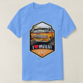 Malta Oldtimer Maltese Bus T-shirt (Design voorkant)