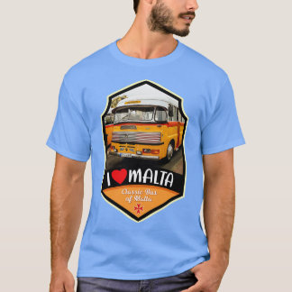 Malta Oldtimer Maltese Bus T-shirt