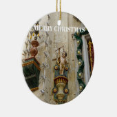 Malta Panorama keramisch kerstreisversiering Keramisch Ornament (Rechts)