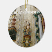 Malta Panorama keramisch kerstreisversiering Ornament (Links)