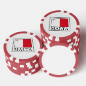 Malta Poker Chips (Opstapeling)