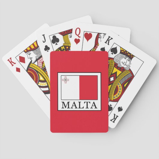 Malta Pokerkaarten (Achterkant)