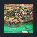 Malta, Popeye Village Magneet<br><div class="desc">Malta, Popeye Village, schilderachtig foto</div>