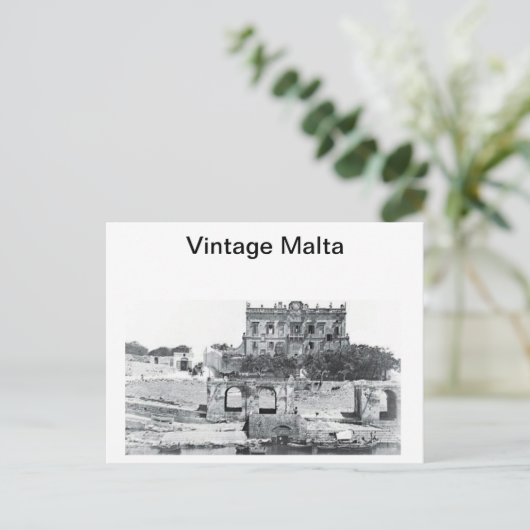 MALTA POST CARDS BRIEFKAART (Staand voorkant)