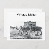 MALTA POST CARDS BRIEFKAART (Voorkant / Achterkant)