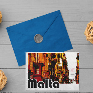 Malta Reizen Briefkaart