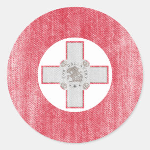 MALTA RONDE STICKER