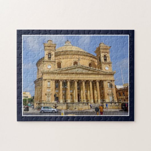 Malta Rotunda Mosta Roman Catholic Basilica Legpuzzel (Horizontaal)