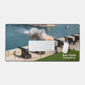 Malta Saluting Battery Upper Barrakka Gardens Bureaumat (Keyboard & Muis)