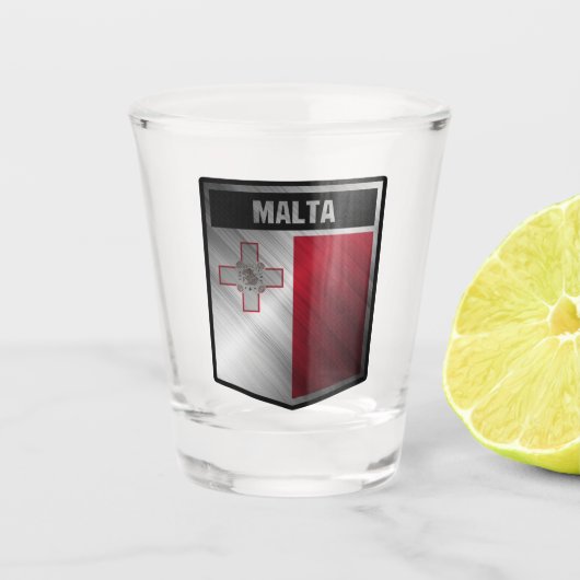 Malta Shot Glas (Voorkant)
