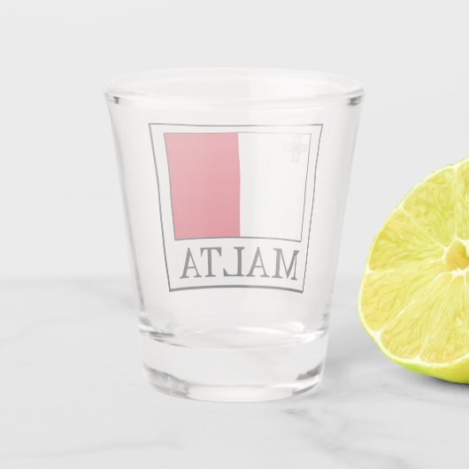 Malta Shot Glas (Achterkant)