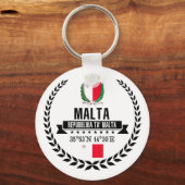 Malta Sleutelhanger (Voorkant)