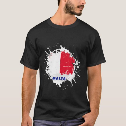 Malta Splash T-shirt (Voorkant)