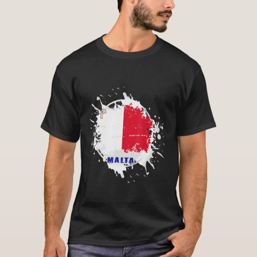 Malta Splash T-shirt (Voorkant)