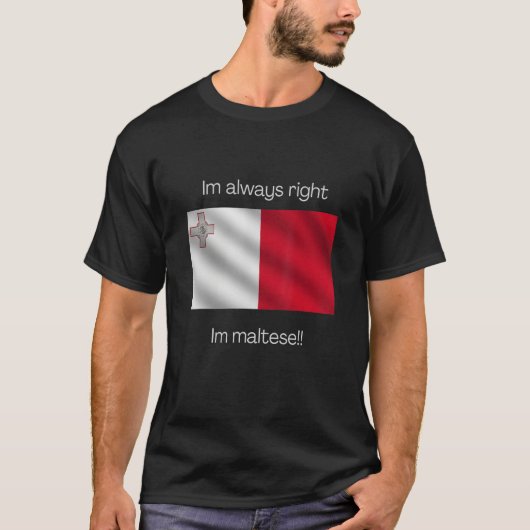 Malta T-shirt (Voorkant)