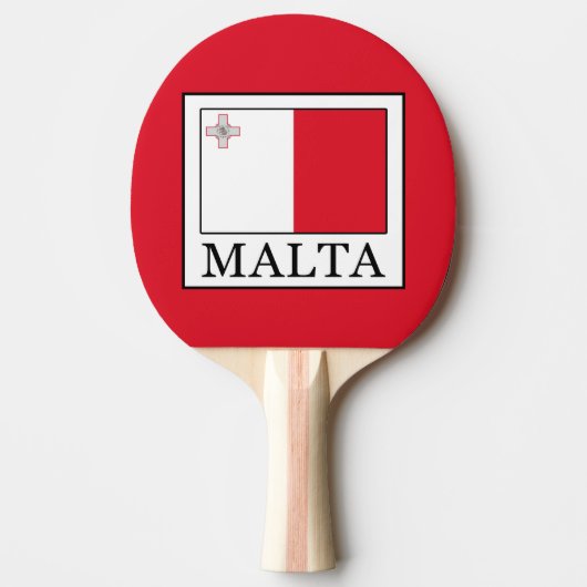 Malta Tafeltennisbatje (Voorkant)
