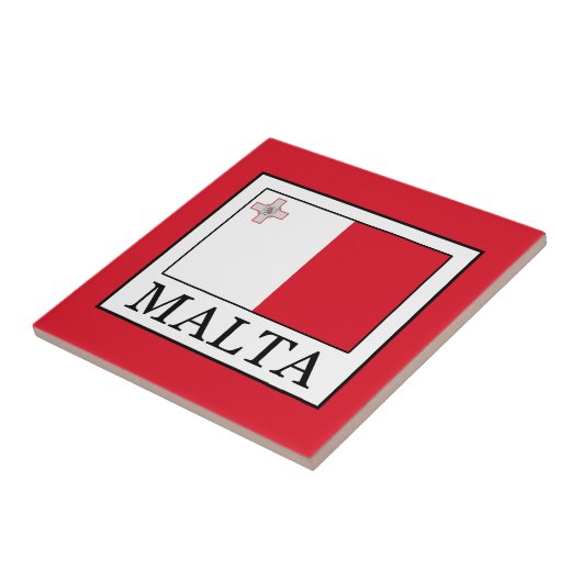 Malta Tegeltje (Zijkant)