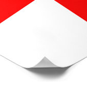 malta templar knipt symbool voor rode kruis poster (Hoek)