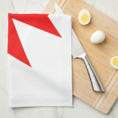 malta templar knipt symbool voor rode kruis theedoek (Quarter Fold)