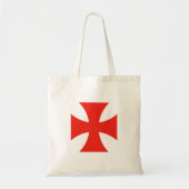 malta templar knipt symbool voor rode kruis tote bag (Voorkant)
