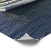 Malta Traditionele Gevist boten Marsaxlokk Harbour Poster (Hoek)