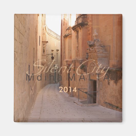 Malta Travel Souvenir Photo Fridge Magnet (Voorkant)