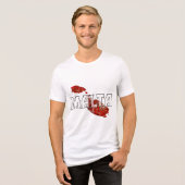 Malta Tri-Blend Shirt (Voorkant volledig)