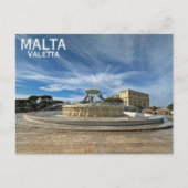 Malta/Valletta Briefkaart! Briefkaart (Voorkant)