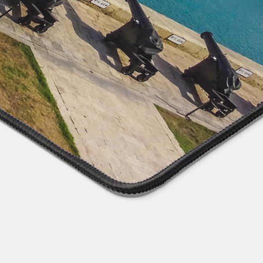 Malta Valletta Saluting Battery Grand Harbour Bureaumat (Hoek)