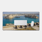 Malta Valletta Saluting Battery Grand Harbour Bureaumat (Keyboard & Muis)