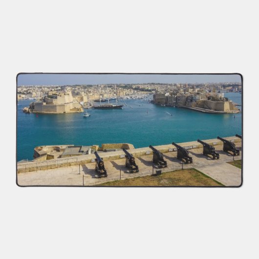 Malta Valletta Saluting Battery Grand Harbour Bureaumat (Voorkant)
