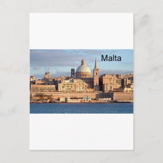 Malta Valletta (St.K.) Briefkaart (Voorkant)