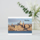Malta Valletta (St.K.) Briefkaart (Staand voorkant)