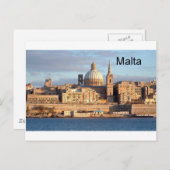 Malta Valletta (St.K.) Briefkaart (Voorkant / Achterkant)