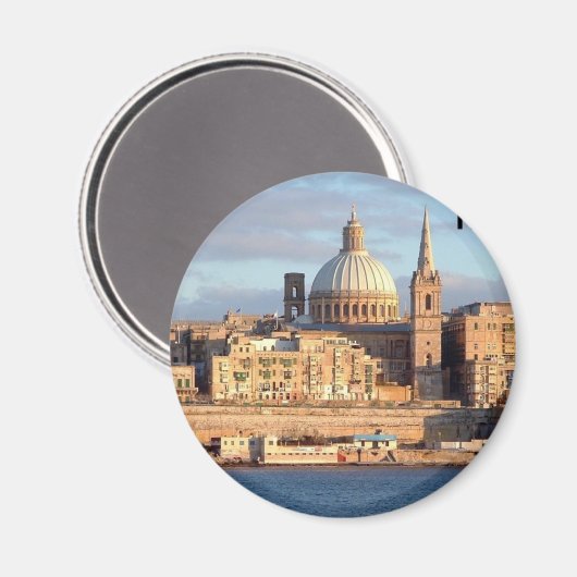 Malta Valletta (St.K) Magneet (Voorkant / Achterkant)