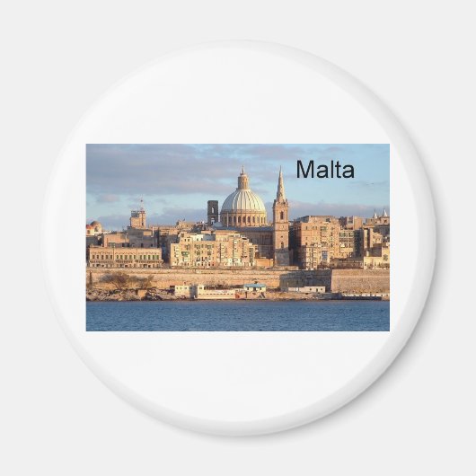 Malta Valletta (St.K) Magneet (Voorkant)