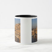 Malta, Valletta, uitzicht van de haven van Neder-B Mok (Midden)