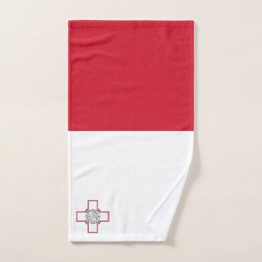 Malta-vlag Bad Handdoek (Handdoek)