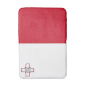 Malta-vlag Badmat (Voorkant Verticaal)